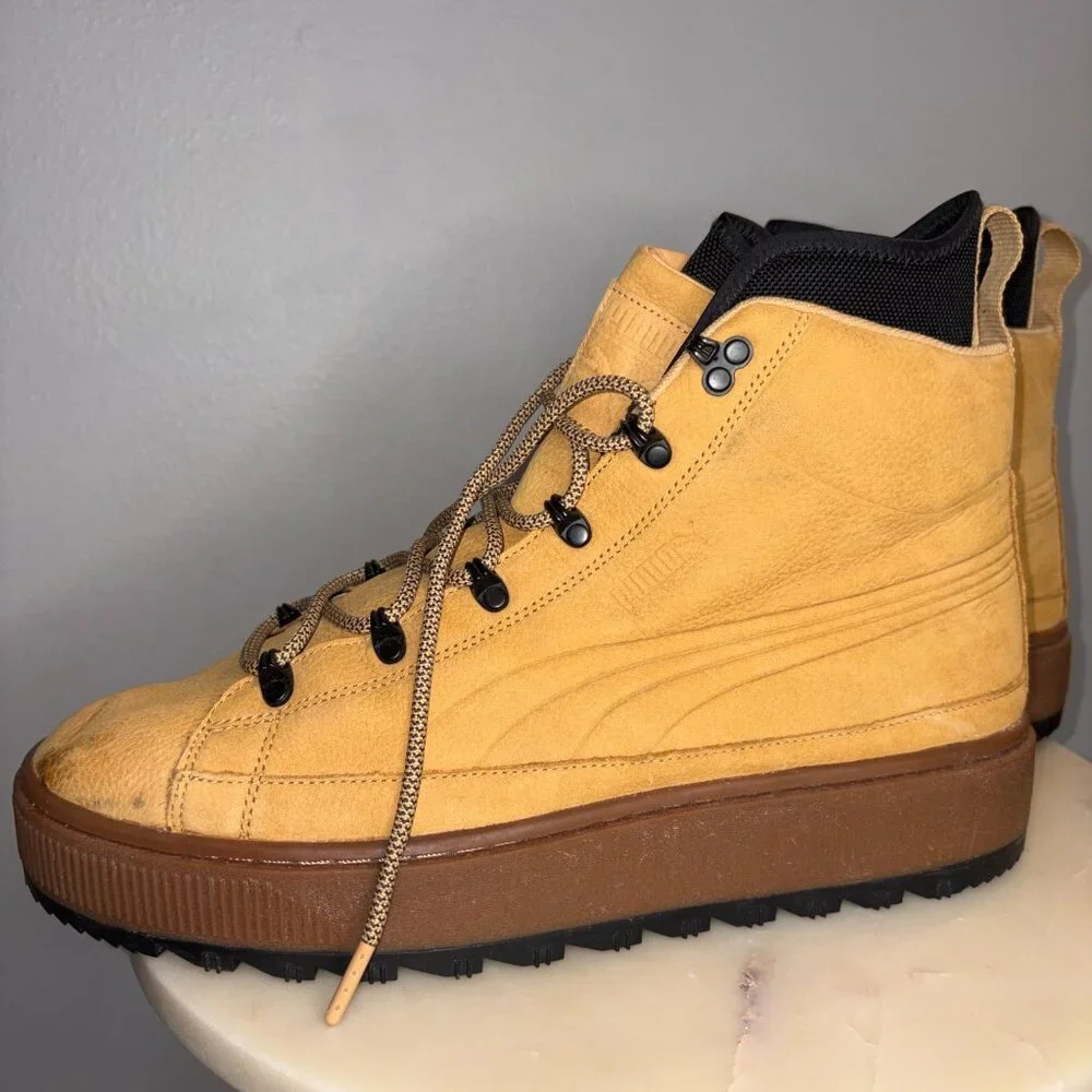 PUMA Ren boot Tan suede size 13